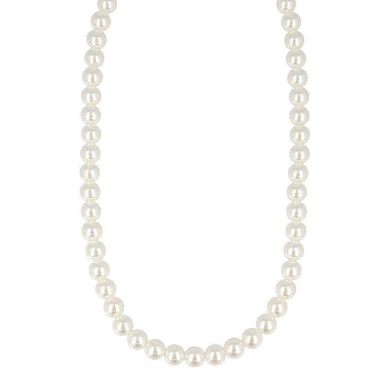 ネックレス パール 8mm玉 ショートネックレス