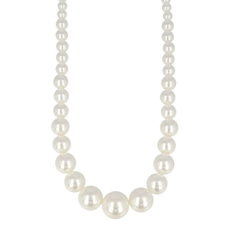 ネックレス パール 19mm玉 ロングネックレス