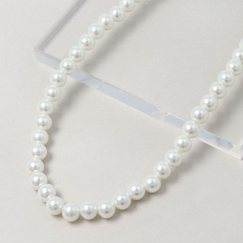 ネックレス パール7mm玉 ショートネックレス