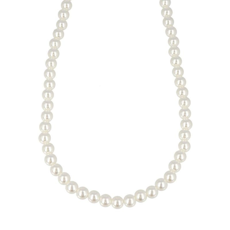 ネックレス パール7mm玉 ショートネックレス