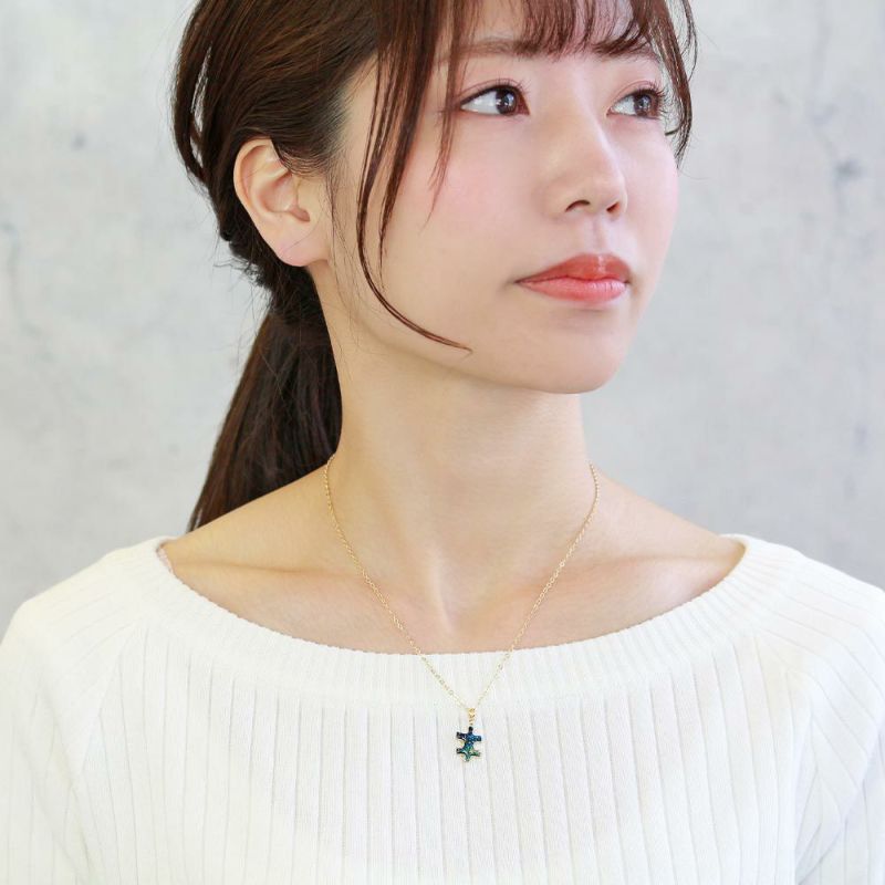 ネックレス ニッケルフリー 宇宙 パズル スター エポ プチネックレス