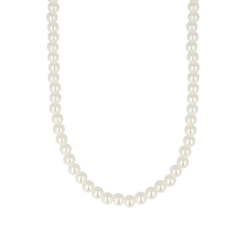 ネックレス 7mm パール 全長147cm ロングネックレス