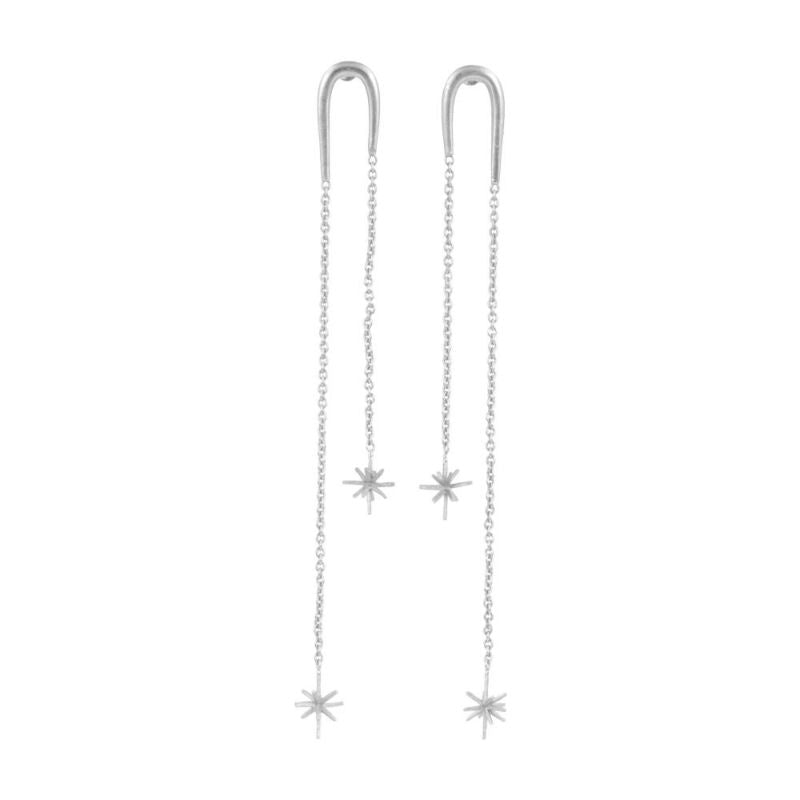 【LIMITED NUMBER/リミテッドナンバー】MOON ピアス ニッケルフリー ブライトスター モビールピアス