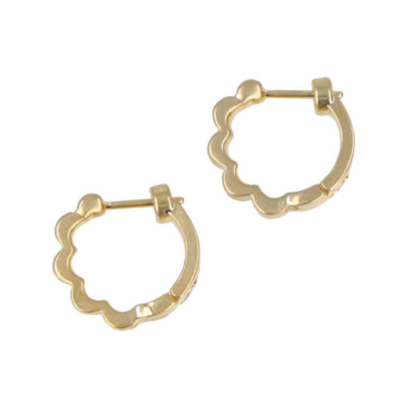 【LIMITED NUMBER】ウェーブ フープ スムースタッチピアス ニッケルフリー