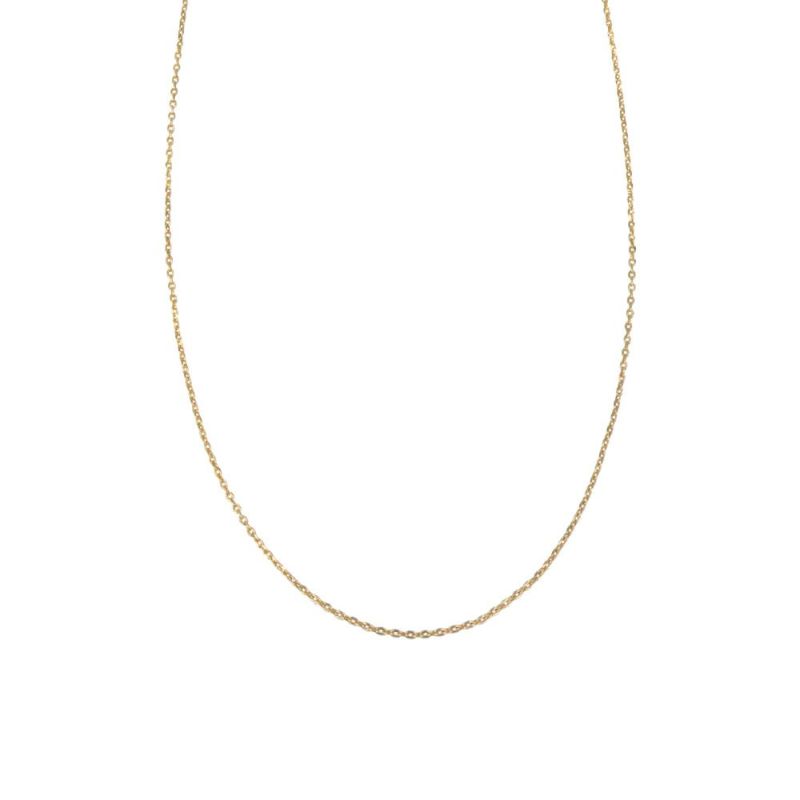 【Finobelle】ジャパンプレミアム 22金厚メッキ カット小豆チェーン クリスタルゴールデンシャドウ 2way ネックレス マンテル ニッケルフリー