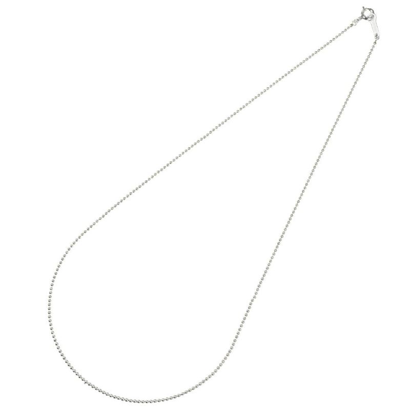 ネックレス シルバー925 ボールチェーン ショートネックレス ボックス入り