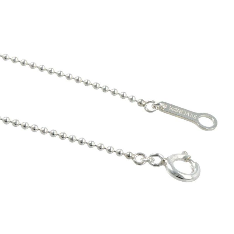 ネックレス シルバー925 ボールチェーン ショートネックレス ボックス入り
