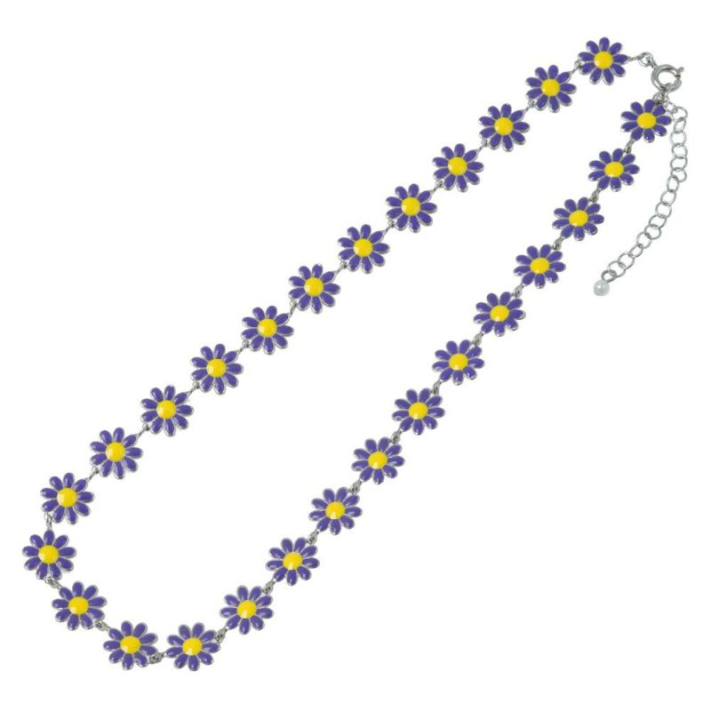 OUTLET 70%OFF|ネックレス ニッケルフリー マーガレット パール ショートネックレス