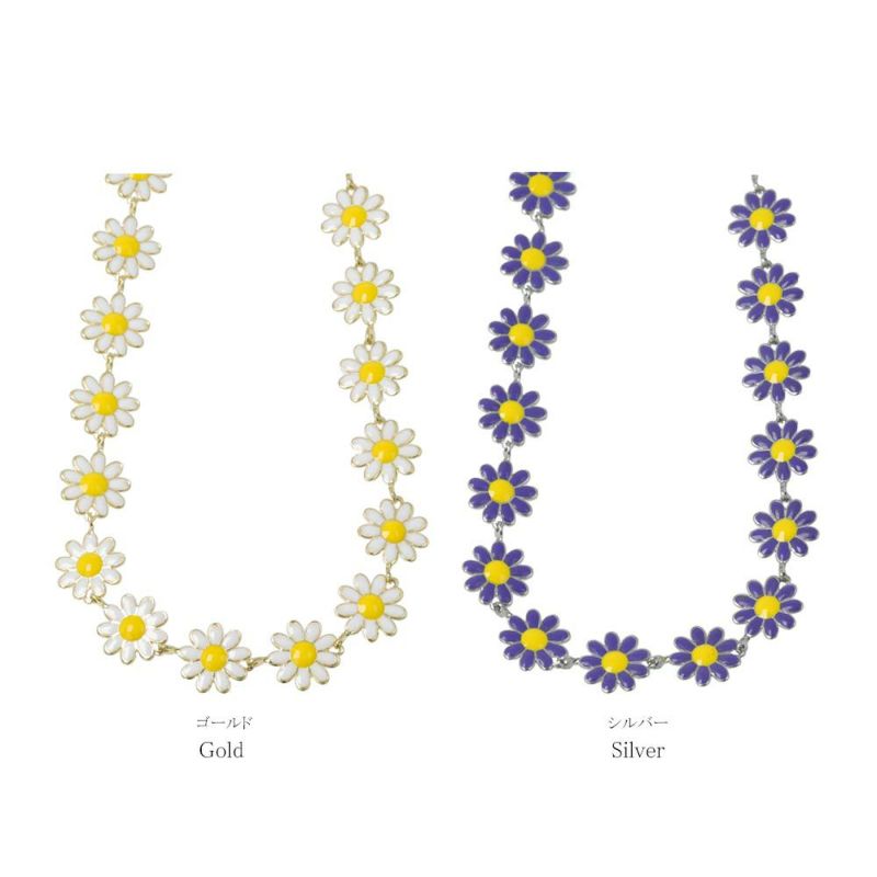 OUTLET 70%OFF|ネックレス ニッケルフリー マーガレット パール ショートネックレス