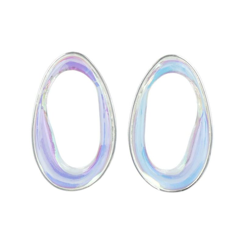 aurora bubble オープンサークル スタッド チタンポストピアス ニッケルフリー