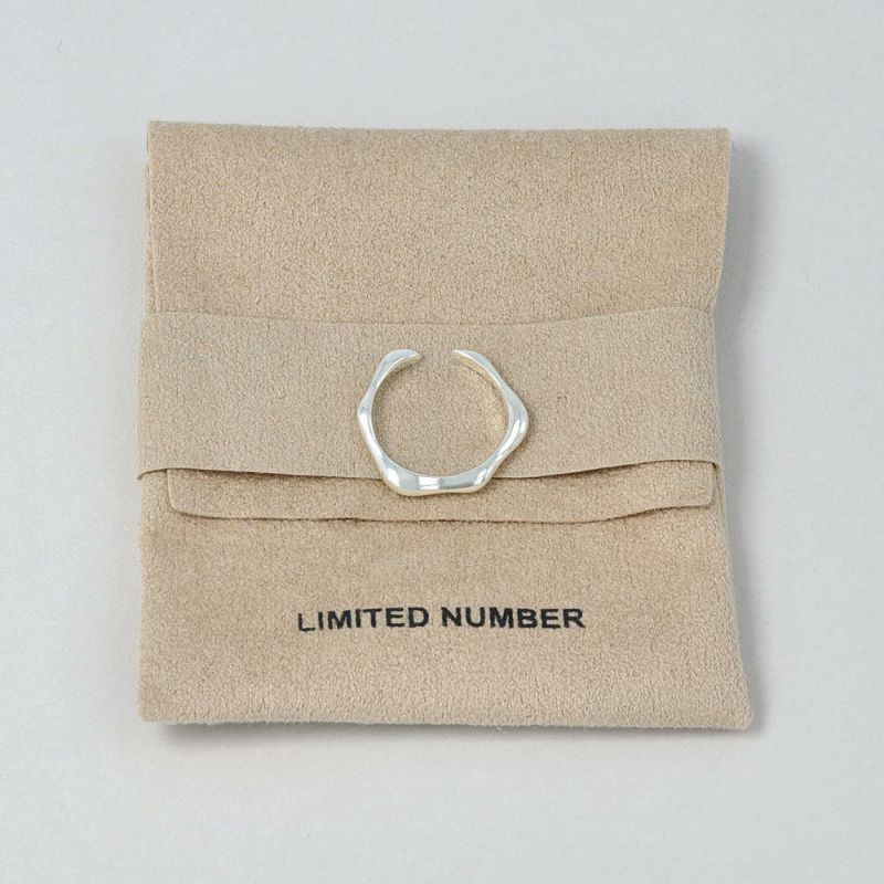 【LIMITED NUMBER】silver925 collection クラウド リング フリーサイズ 指輪 ニッケルフリー ミニジュエリーポーチ付き