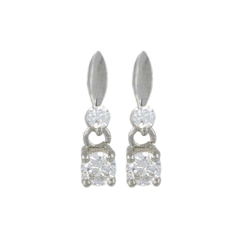 ピアス ニッケルフリー キュービックジルコニア ミニ シード チタンポスト スタッドピアス