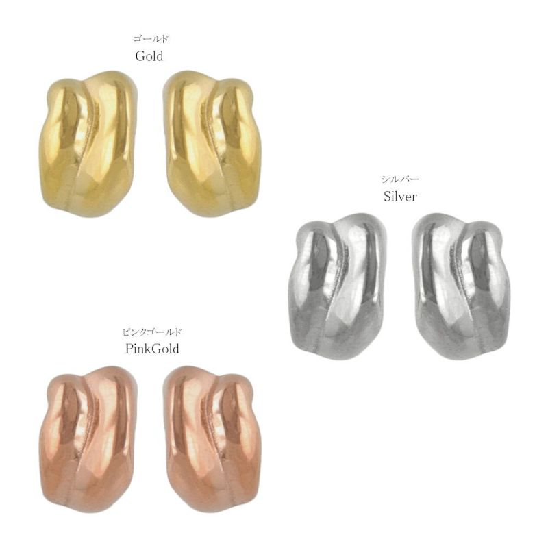 ピアス Errer series ステンレス ニュアンス ステンレスポスト スタッドピアス