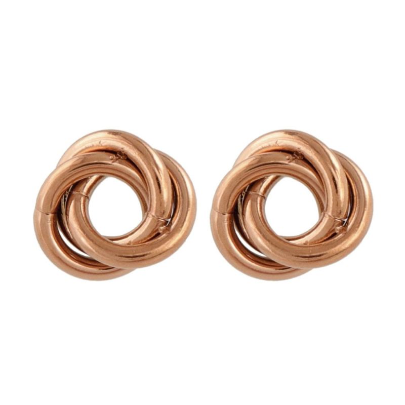 ピアス Errer series ステンレス ツイスト サークル ステンレスポスト スタッドピアス