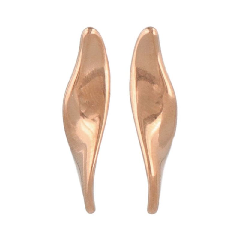 ピアス Errer series ステンレス ウェーブ ステンレスポスト スタッドピアス