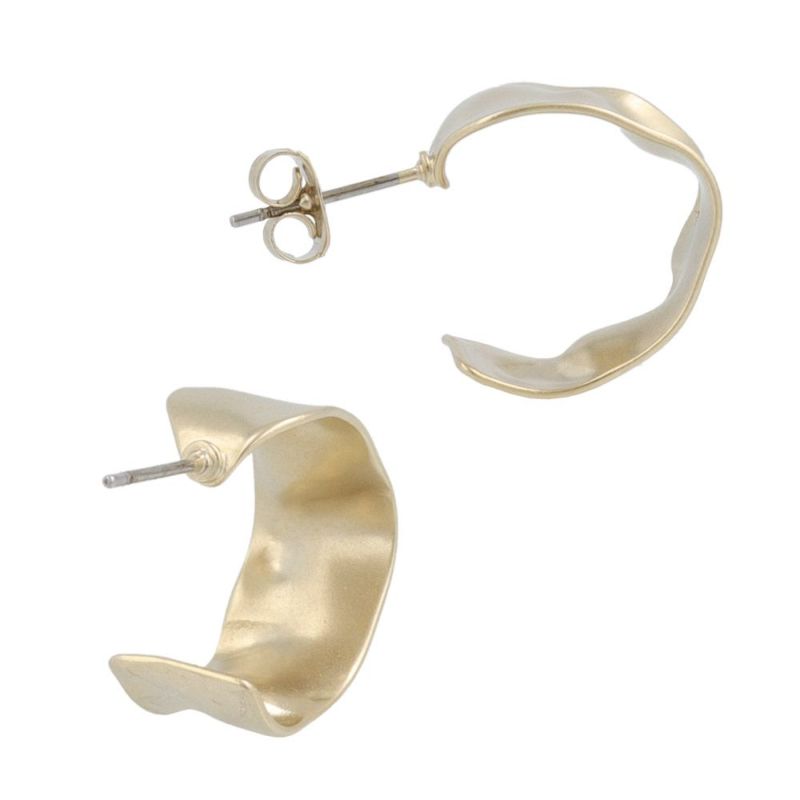 ピアス sable gold サブルゴールド ワイド ステンレスポスト C型 スタッドピアス