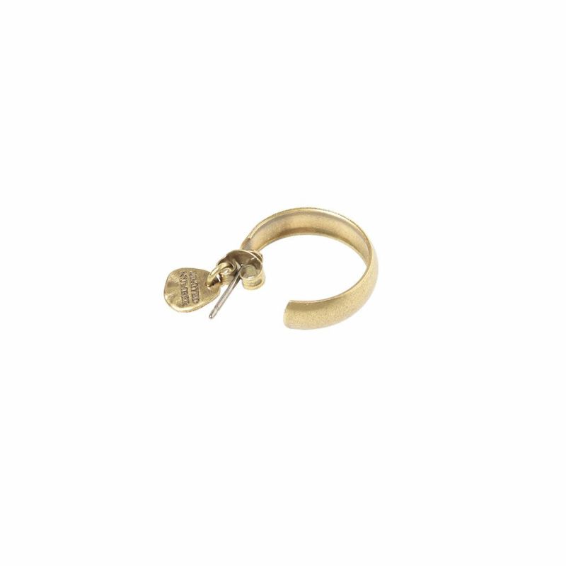 【LIMITED NUMBER】70's USAparts ピアス メタル ラウンド チタンポスト C型 スタッドピアス