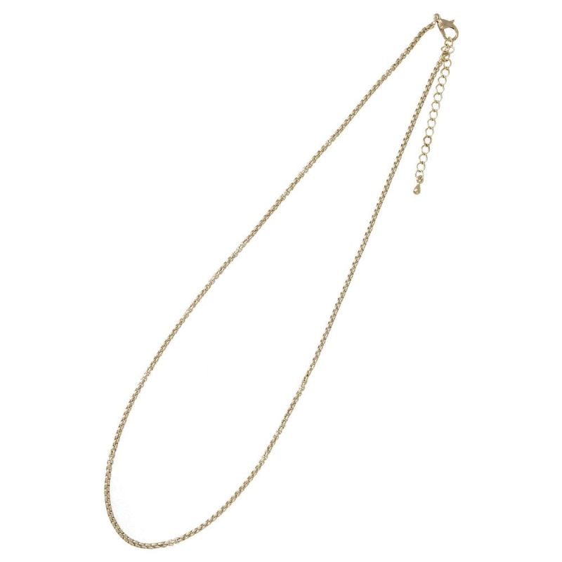 ネックレス ニッケルフリー sable gold サブルゴールド ベネチアンチェーン ショートネックレス