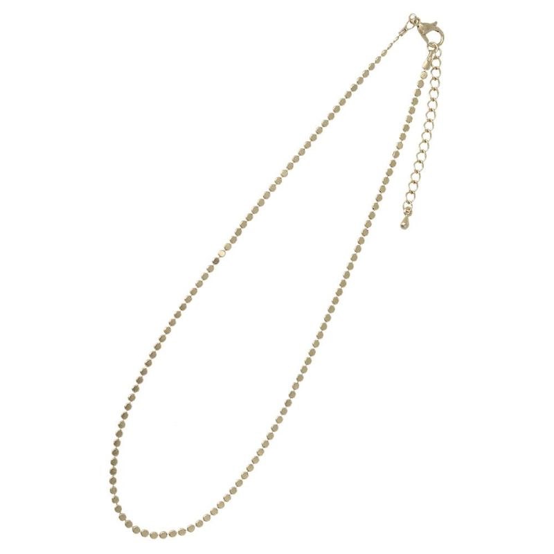 ネックレス ニッケルフリー sable gold サブルゴールド ドット メタル ショートネックレス
