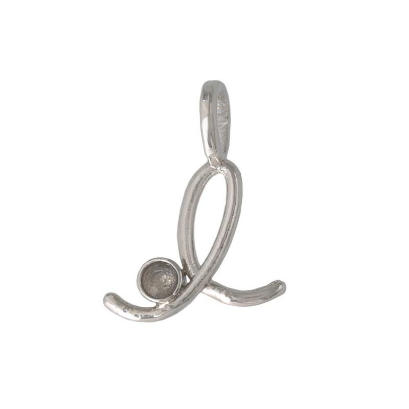 【Finobelle】necklace charm/選べるペンダントチャーム 本ロジウム厚メッキ ロール 天然石 ブルームーンストーン ネックレスチャーム ニッケルフリー