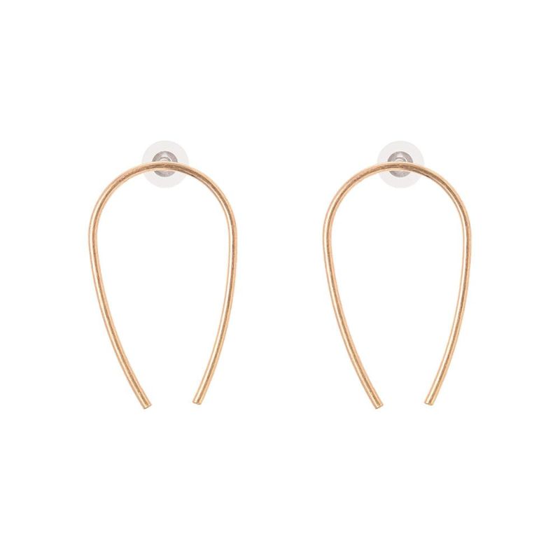 【LIMITED NUMBER】MOON ピアス ニッケルフリー マットメタル ムーンライト チタンポスト スタッドピアス