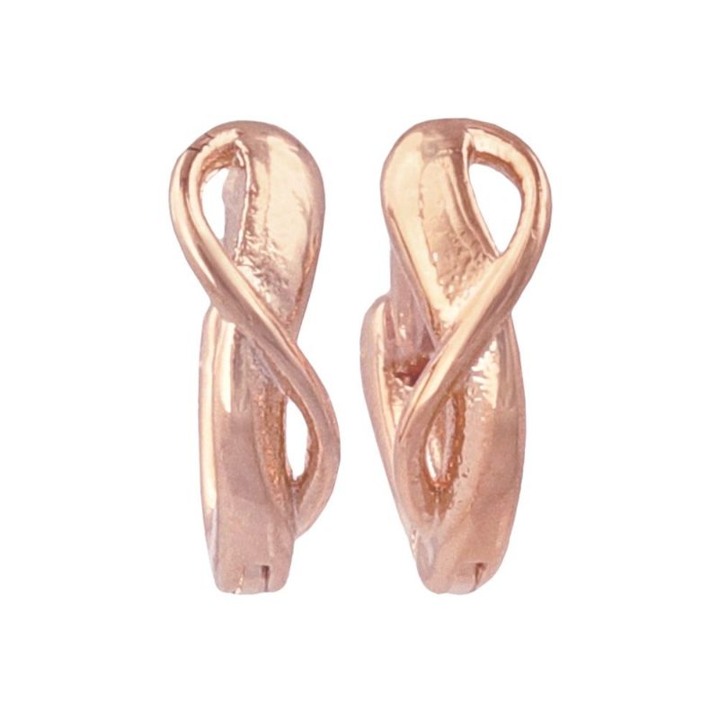 ピアス ニッケルフリー メタル ミニ クロス ワンタッチ フープピアス