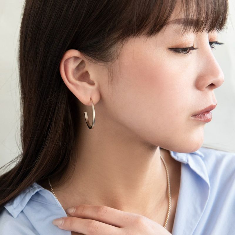 ピアス sable gold スプレッド C型 スタッドピアス