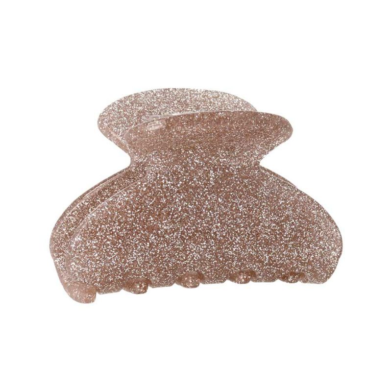 ヘアクリップ ラメ カラー 62mm バンスクリップ