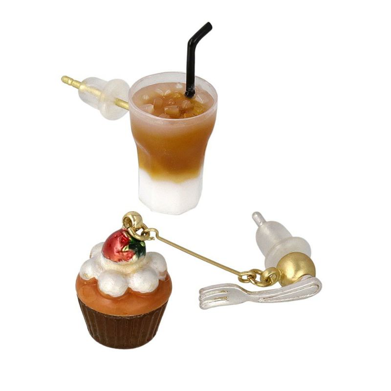 【Ayatorie】アイスカフェラテのピアス