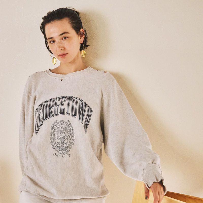 【LIMITED NUMBER】70's USAparts ピアス ニッケルフリー メタル チューリップ シード スリム サークル ステンレスポスト フープピアス