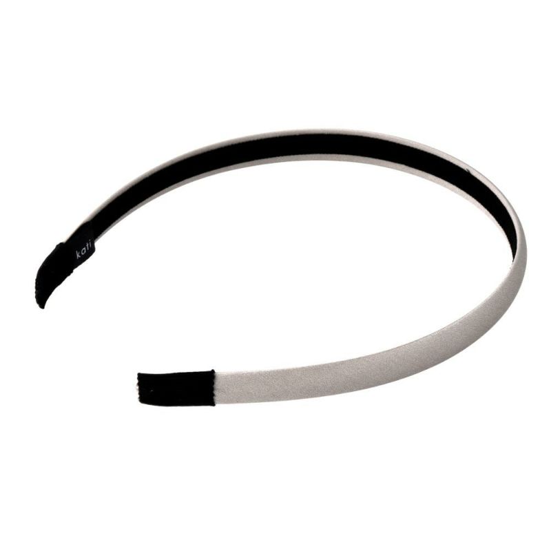 カチューシャ kati シルク 13mm グレー