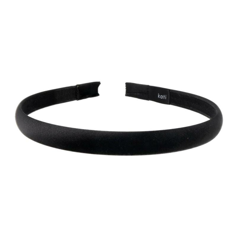 カチューシャ kati シルク 13mm ブラック