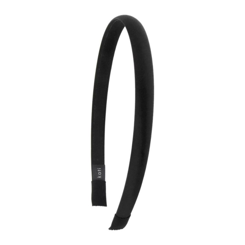 カチューシャ kati シルク 13mm ブラック