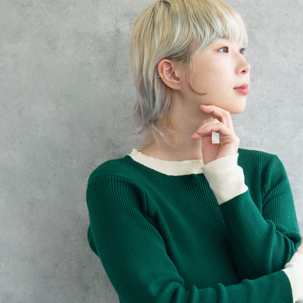 ボディピアス 六芒星 ストレートバーベル ネジ式 サージカルステンレス 16G 【1個販売】