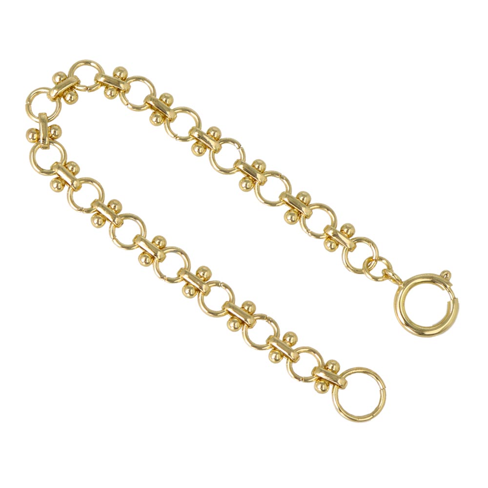 ブレスレット Awesome ニッケルフリー メタル サークル ボール チェーンブレスレット