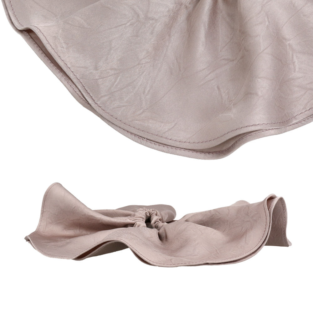 シュシュ ビッグ ボリューム フレア ヘアゴム ヘアポニー