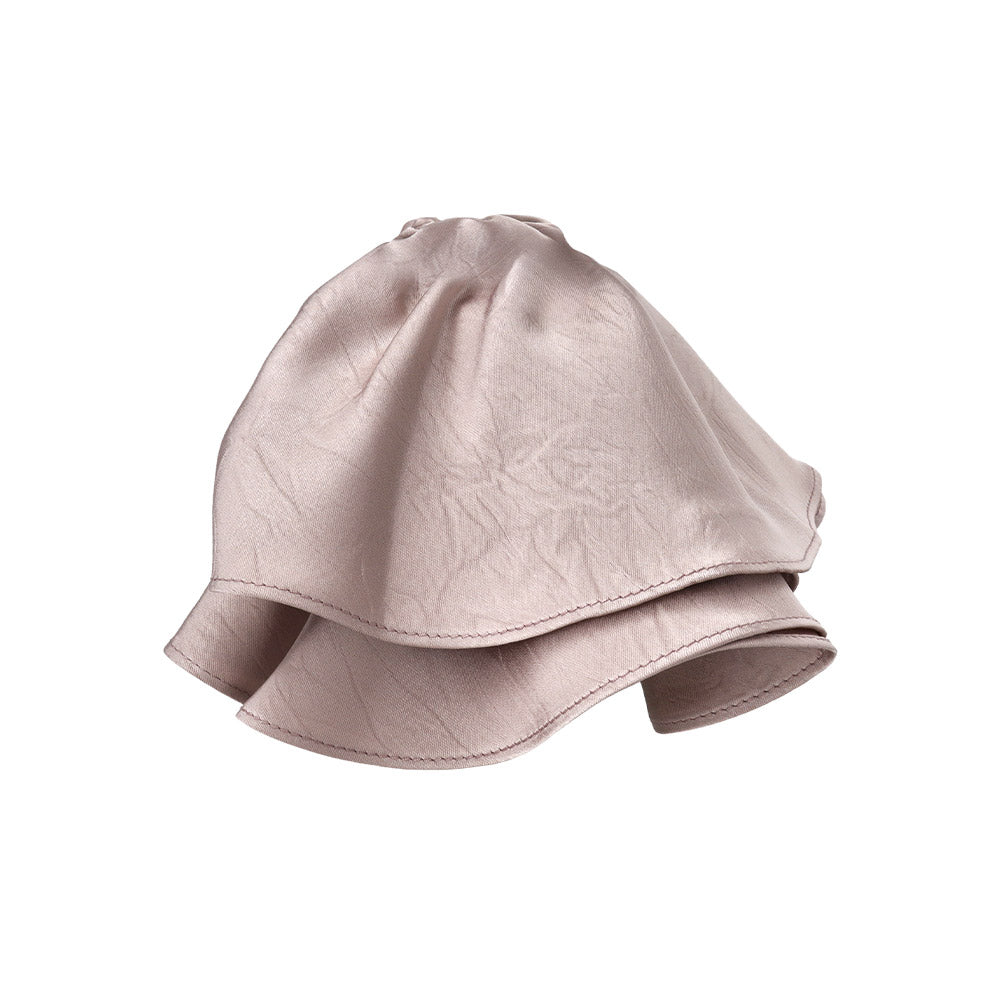 シュシュ ビッグ ボリューム フレア ヘアゴム ヘアポニー