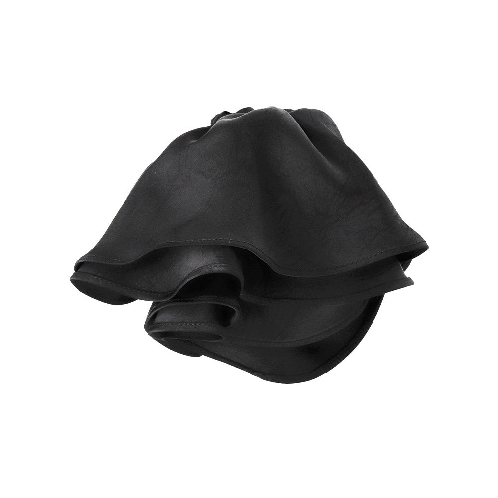 シュシュ ビッグ ボリューム フレア ヘアゴム ヘアポニー