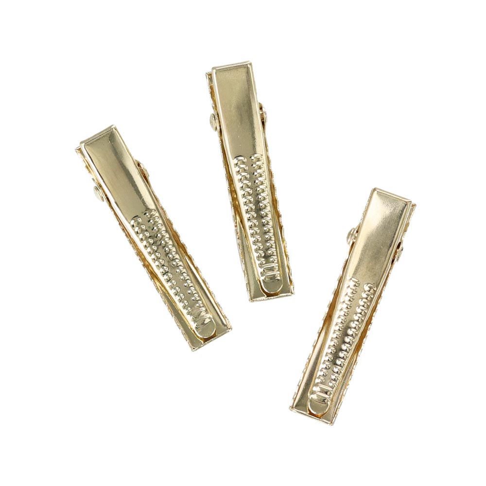 ヘアクリップ Jewel epo マーブル カラー ラメ 3個セット サイドクリップ ミニクリップ