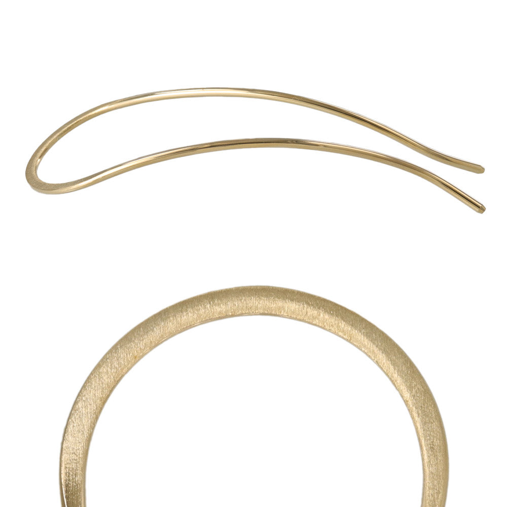 かんざし hair stick メタル U字 カーブ ヘアコーム ヘアスティック