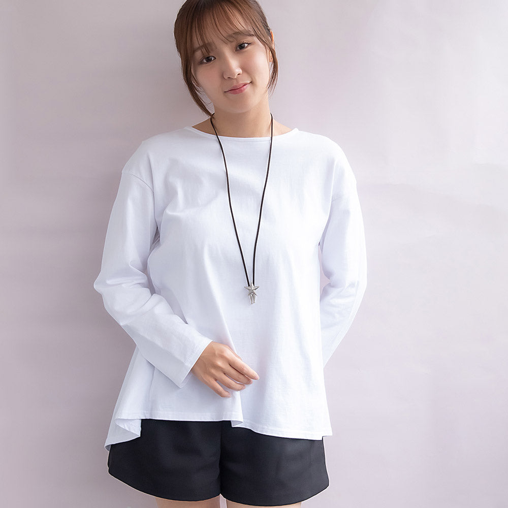 ネックレス yura スター コンチョ メタル コード ループタイ ロングネックレス