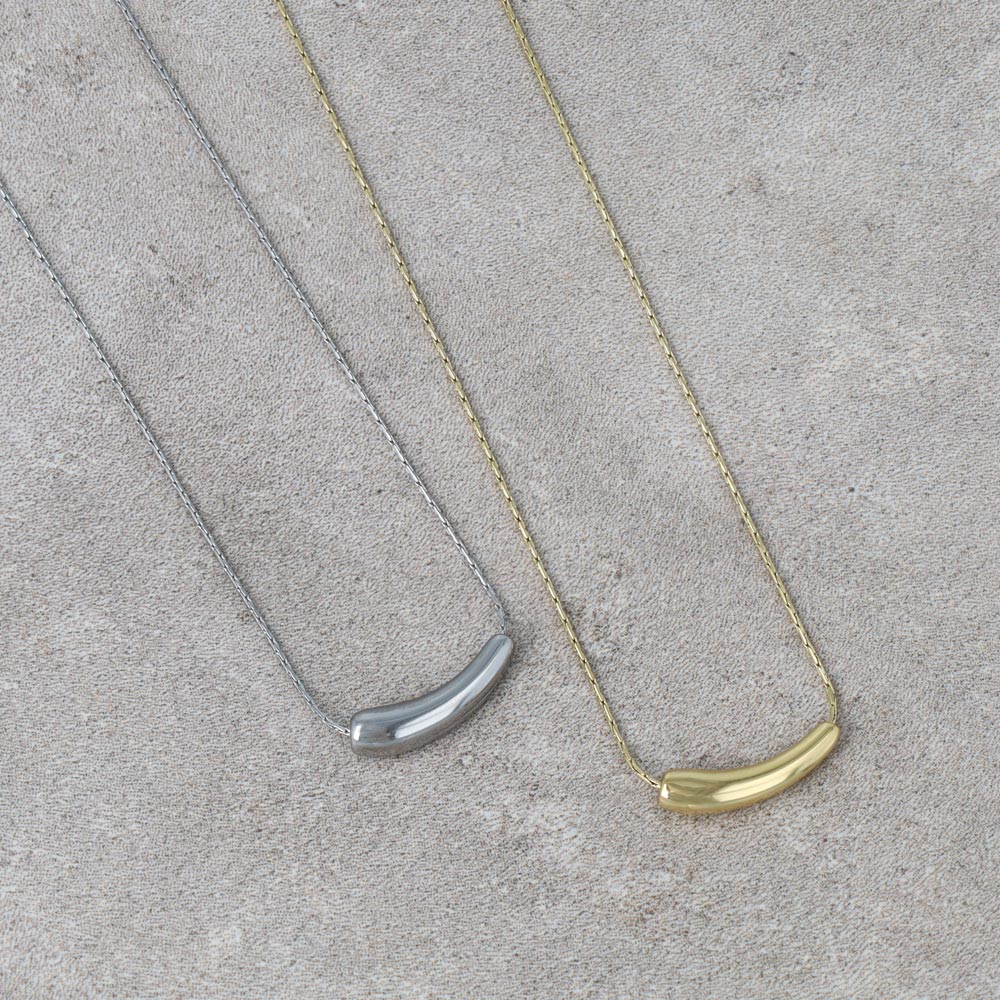 ノリコンヌ METAL PIECE WATERFALL NECKLACE - Gold / Silver | ZARA United States