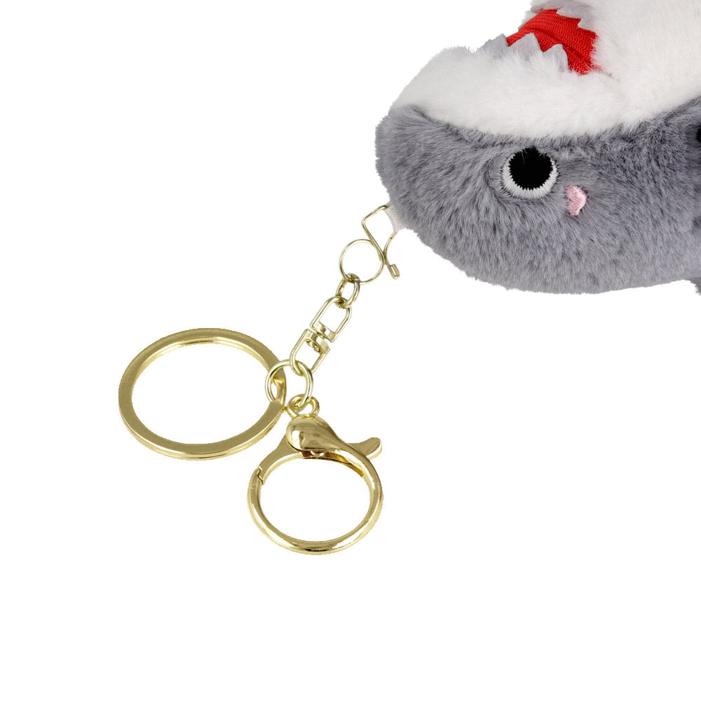 バッグチャーム ぬいぐるみ サメ アニマル キーホルダー