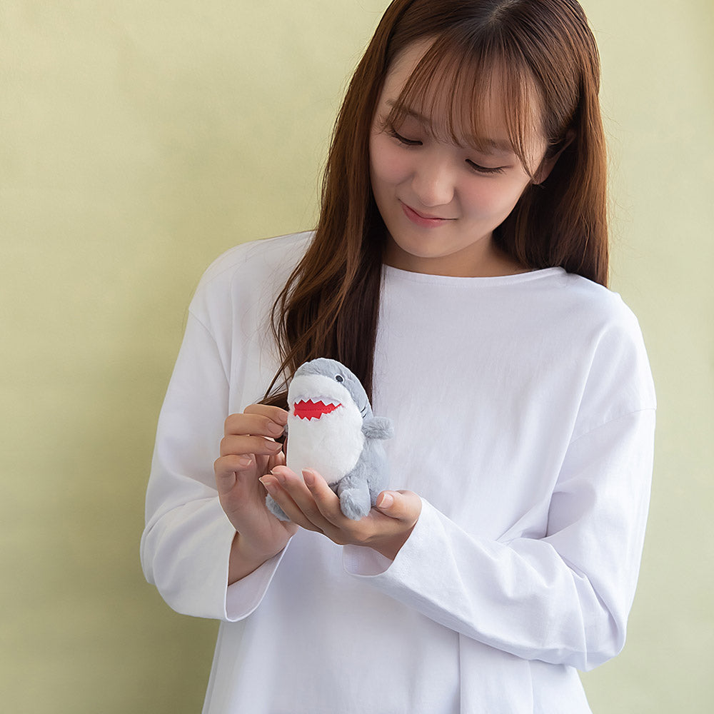 バッグチャーム ぬいぐるみ サメ アニマル キーホルダー