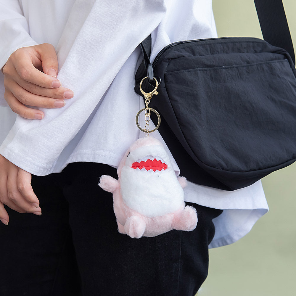 バッグチャーム ぬいぐるみ サメ アニマル キーホルダー