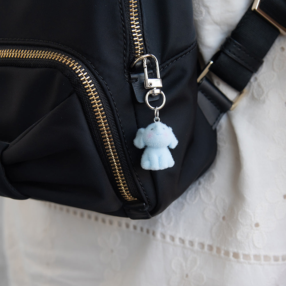 バッグチャーム イヌ ブタ ゾウ フロッキー キーホルダー