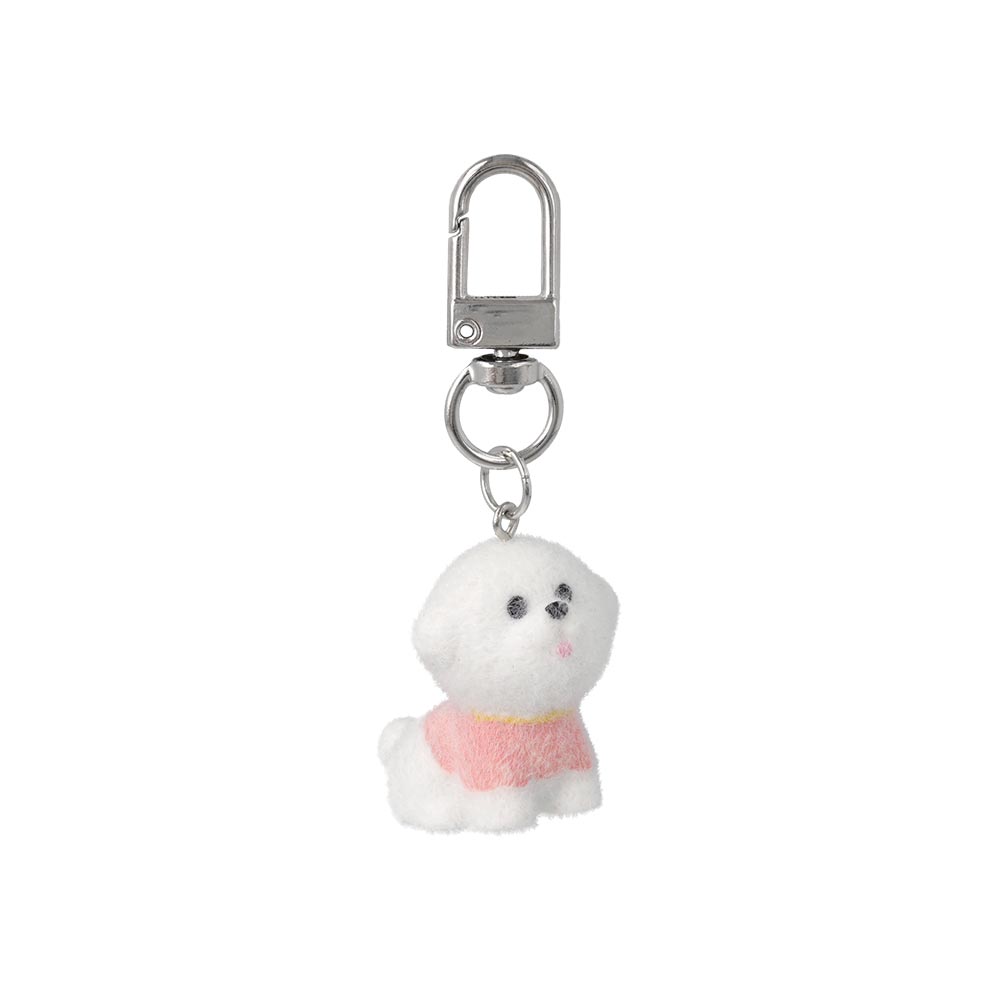 バッグチャーム イヌ ブタ ゾウ フロッキー キーホルダー