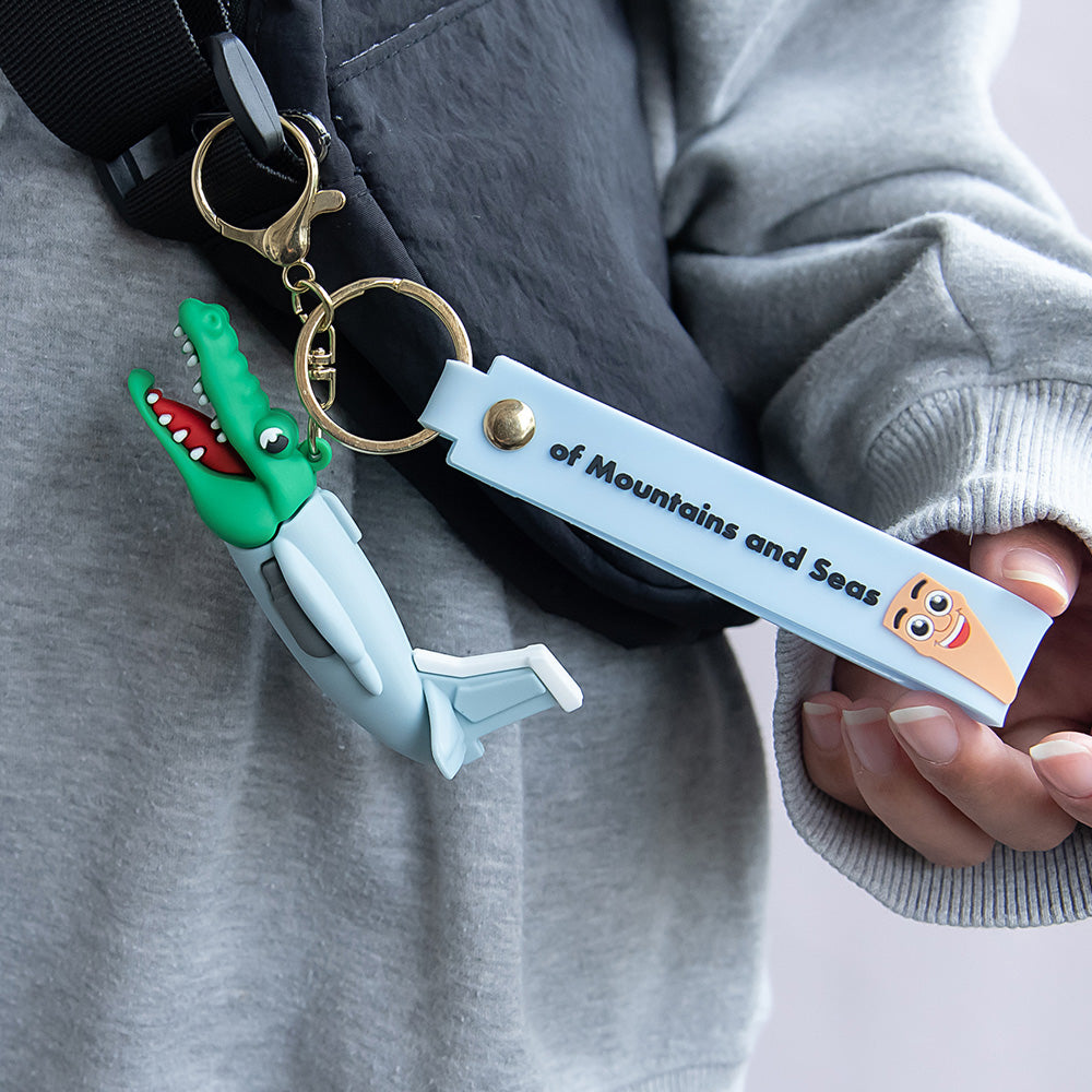 バッグチャーム イタリアンブレインロット / ITALIAN BRAINROT ボンバルディーロ・クロコディロ キーホルダー