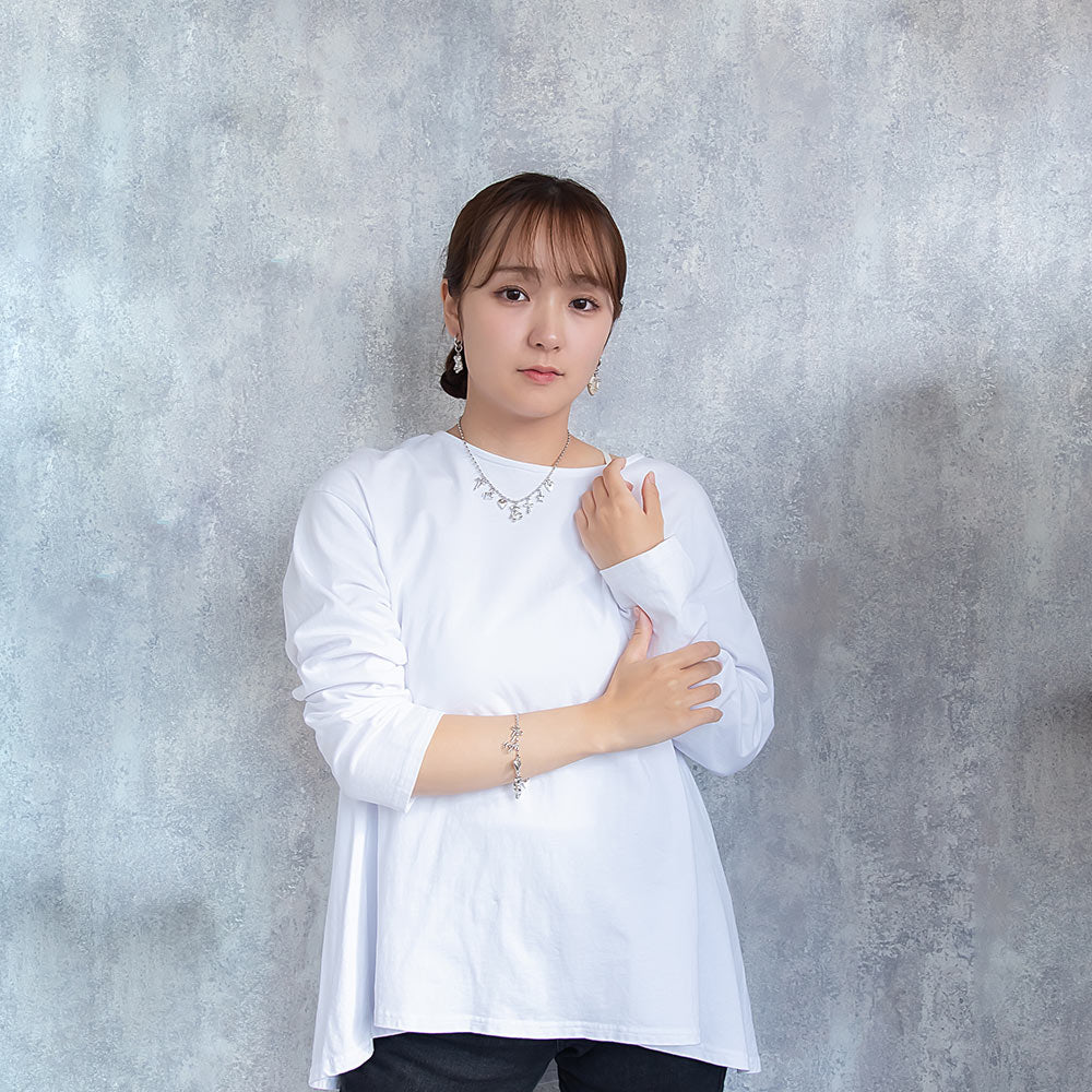 ピアス yura ニッケルフリー メタル チャーム クマ クロス ハート マーブル アシンメトリー チタンポスト ワンタッチ フープピアス