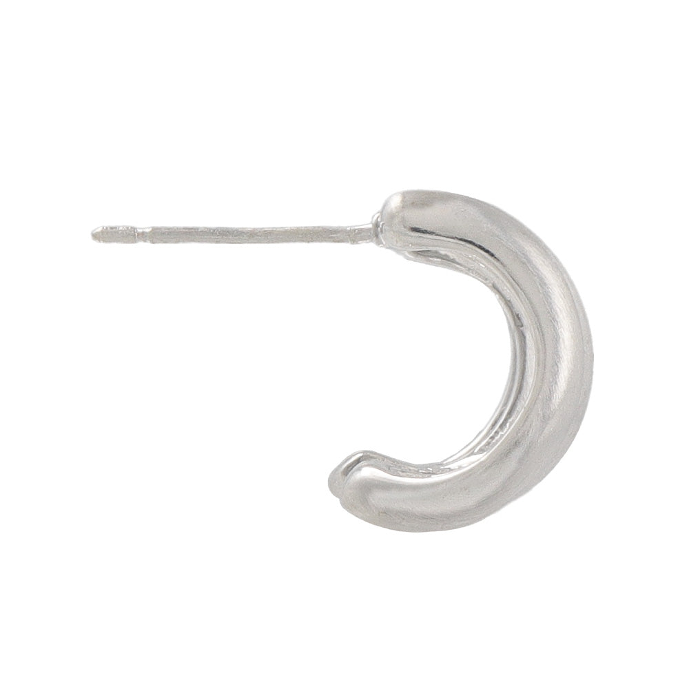 ピアス ニッケルフリー neige. メタル トリプル ライン カーブ C型 スタッドピアス